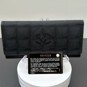 CHANEL travel line wallet